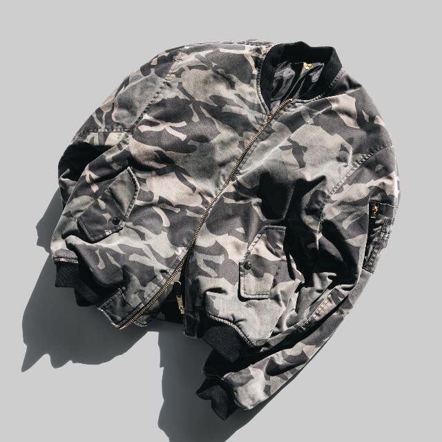 GAKKIN CAMO MA-1 VTG WASH EXCLUSIVEワンサイズ購入先