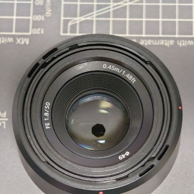 SONY(ソニー)のSONY SEL50F18F スマホ/家電/カメラのカメラ(レンズ(単焦点))の商品写真