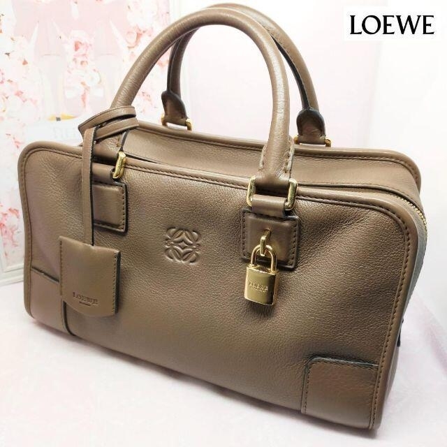 2022年新作入荷 LOEWE - 超美品✨LOEWE ロエベ アマソナ28 ミンク ...