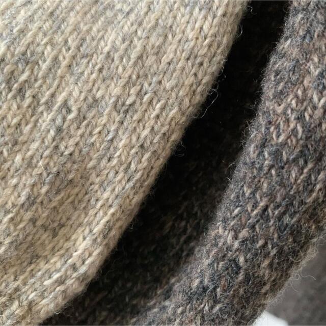 ARGUE  wool mellow mixyarn knit / gray