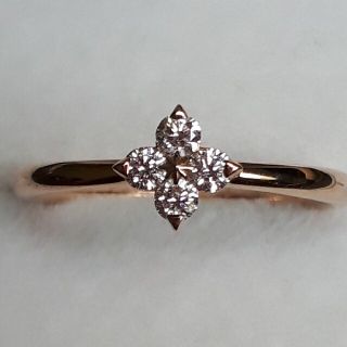 スタージュエリー(STAR JEWELRY)のk18ダイヤモンドリング　7号(リング(指輪))