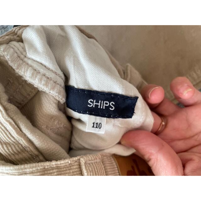 SHIPS(シップス)のシップス　コーデュロイパンツ　ズボン　110 キッズ/ベビー/マタニティのキッズ服男の子用(90cm~)(パンツ/スパッツ)の商品写真