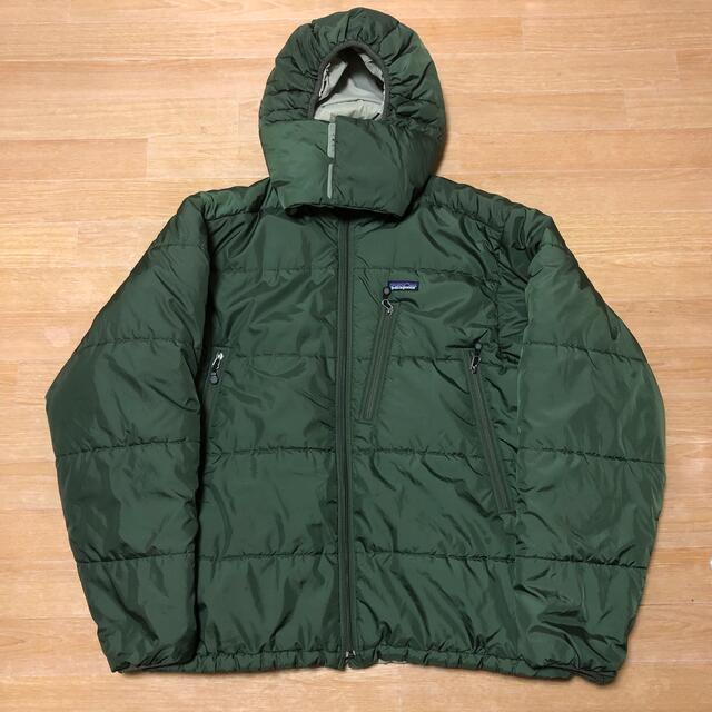 良品 patagonia パタゴニア パフジャケット XL  グリーン系