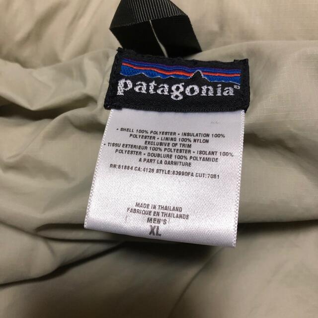 patagonia(パタゴニア)の良品 patagonia パタゴニア パフジャケット XL  グリーン系 メンズのジャケット/アウター(ダウンジャケット)の商品写真