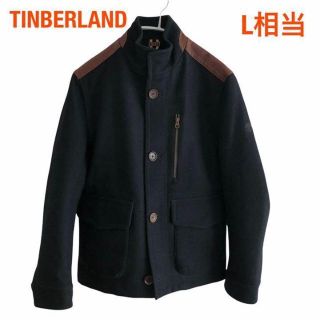 ティンバーランド(Timberland)のティンバーランド　Timberland　ウール×レザー　ジャケット　ネイビー(その他)