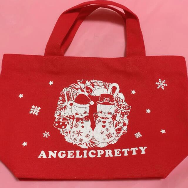 Angelic Pretty(アンジェリックプリティー)のFancy Noelミニトート レディースのバッグ(トートバッグ)の商品写真