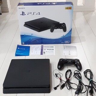 ソニー(SONY)のSONY PlayStation4 本体 CUH-2200A B01 500GB(家庭用ゲーム機本体)