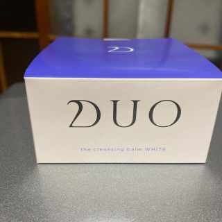 新品未開封　DUO クレンジングバーム　ホワイト(クレンジング/メイク落とし)