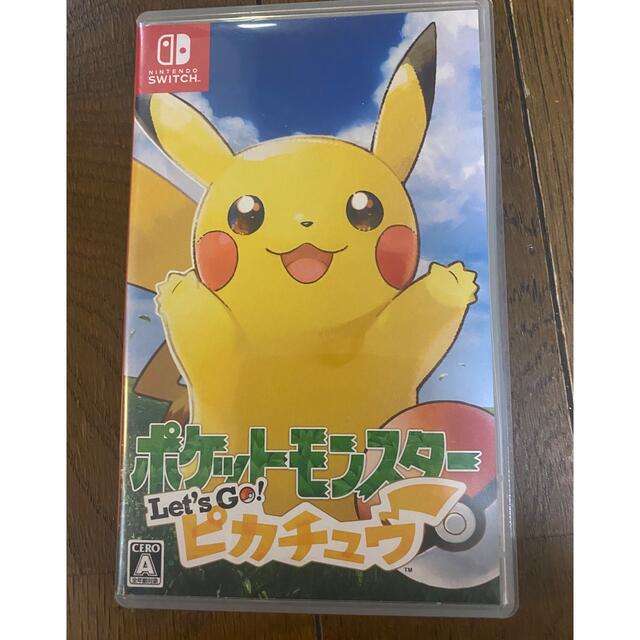 Nintendo Switch(ニンテンドースイッチ)のポケットモンスター Let’s Go！ ピカチュウ Switch エンタメ/ホビーのゲームソフト/ゲーム機本体(家庭用ゲームソフト)の商品写真