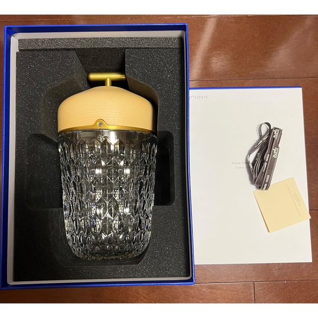 Hermes(エルメス)の新品　HERMES  サンルイ　どんぐりランプ　ポータブル ランプ インテリア/住まい/日用品のライト/照明/LED(その他)の商品写真