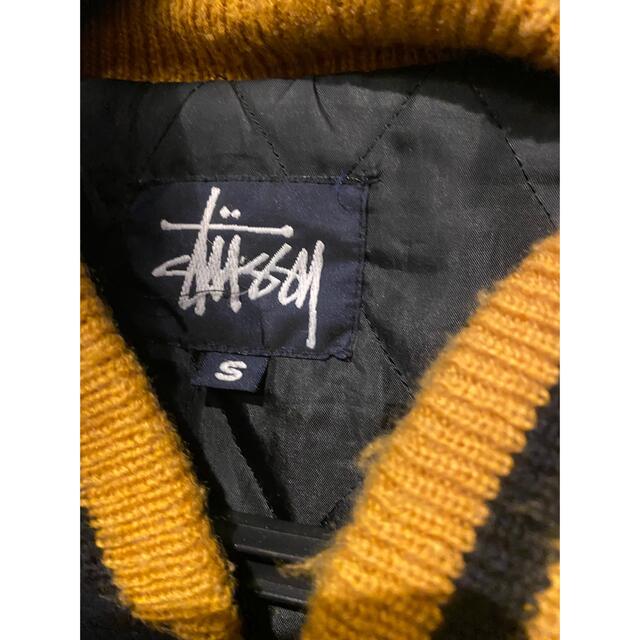 STUSSY(ステューシー)のstussy big4スタジャン　古着　 メンズのジャケット/アウター(スタジャン)の商品写真