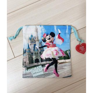 ディズニー(Disney)のトータリーミニー　巾着　バラ売り(1枚のみ)(キャラクターグッズ)