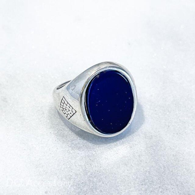 Silver925 オープンリング 銀　メンズ　シルバー　指輪 R-009 メンズのアクセサリー(リング(指輪))の商品写真