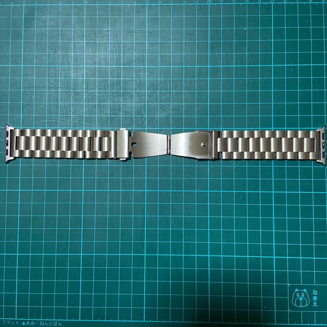 Apple Watch(アップルウォッチ)のapple Watch 38mm 40mm ステンレスバンド　シルバー メンズの時計(金属ベルト)の商品写真