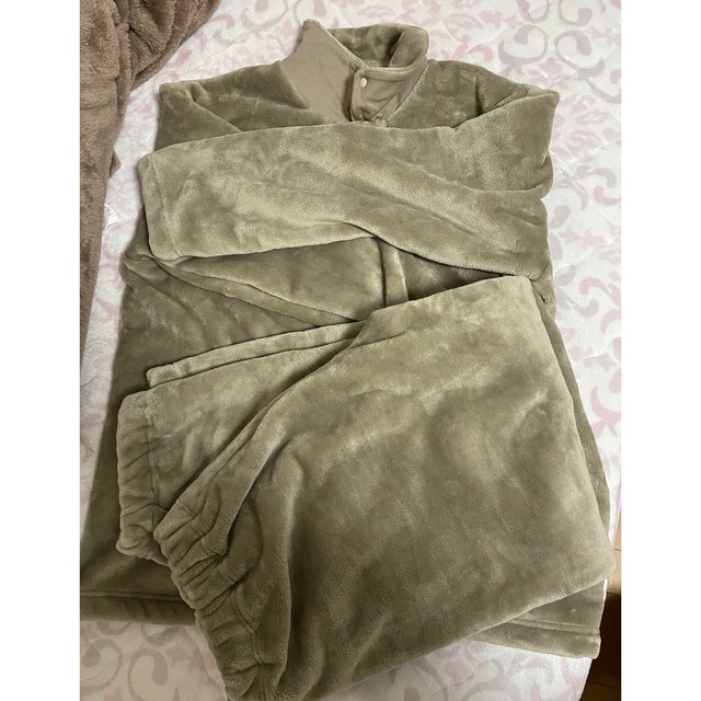 MUJI (無印良品)(ムジルシリョウヒン)の無印良品　あたたかファイバー着る毛布パジャマ レディースのルームウェア/パジャマ(ルームウェア)の商品写真