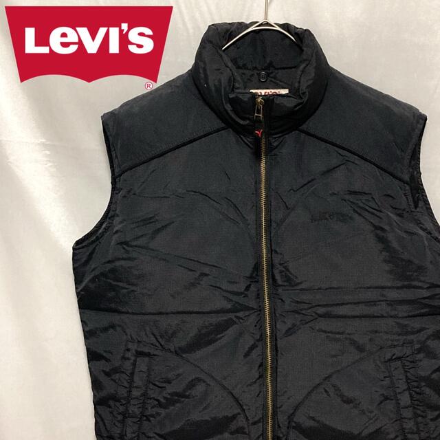 Levi's リーバイス ダウンベスト ブラック M 防寒