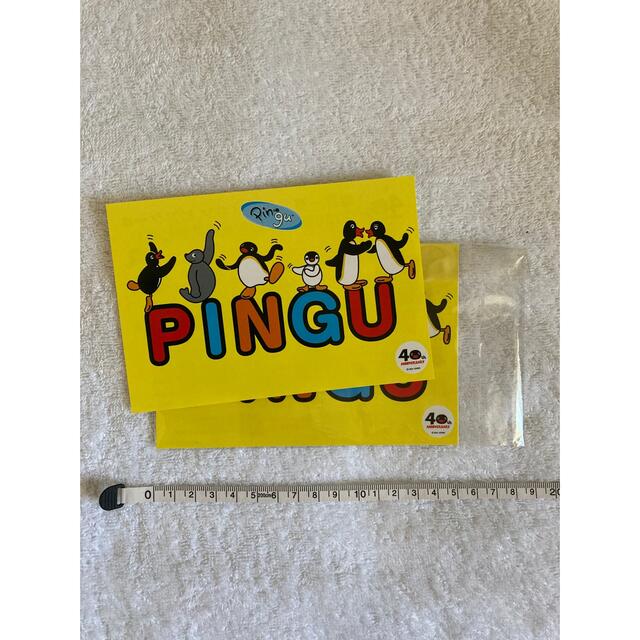 【新品未使用】PINGU ピングー　ステッカー　2枚セット エンタメ/ホビーのコレクション(ノベルティグッズ)の商品写真