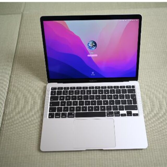 Apple(アップル)のMacBook Air m1 16gb 256gb期間内UK液晶新品！ スマホ/家電/カメラのPC/タブレット(ノートPC)の商品写真