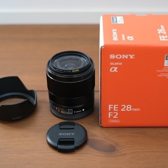 SONY FE 28mm F2 SEL28F20  フィルター付き