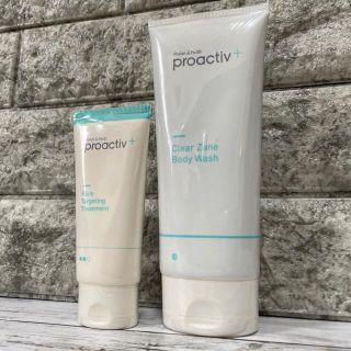 プロアクティブ(proactiv)の【匿名配送】 ２種セット プロアクティブ ボディウォッシュ トリートメント(ボディソープ/石鹸)