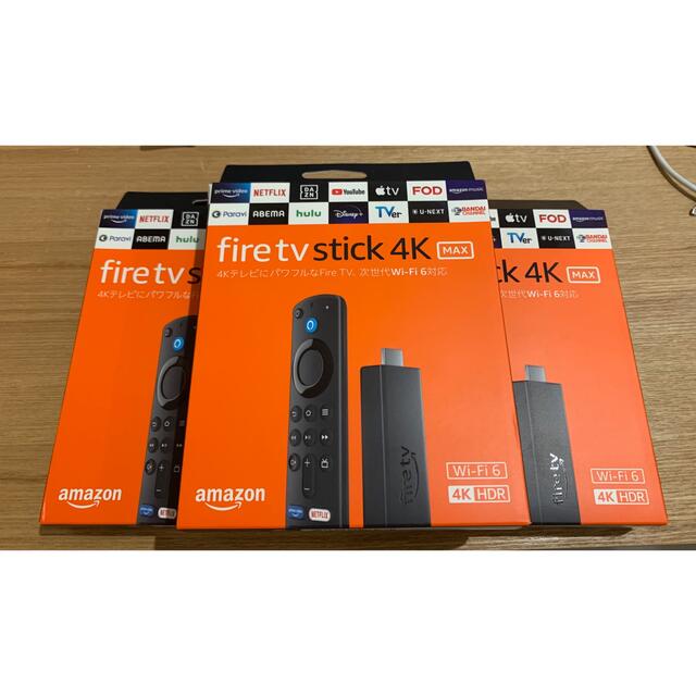 fire tv stick 4K MAX 3個セット