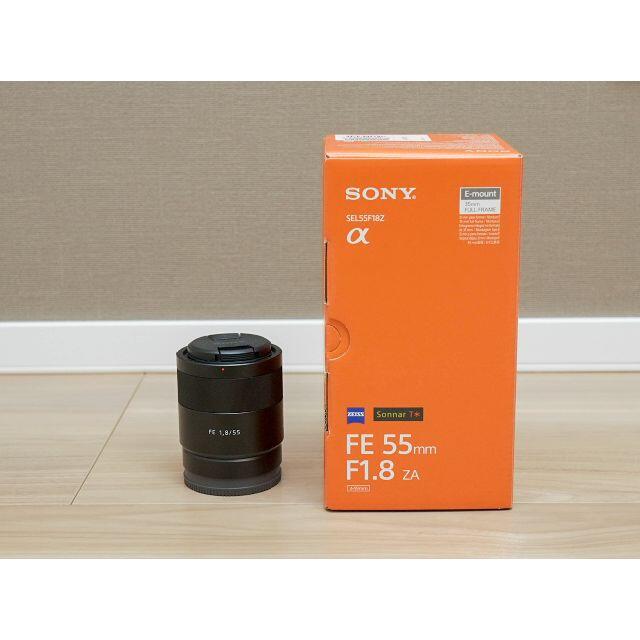 SONY ZEISS FE 55mm F1.8 SEL55F18Z 可変NDつき スマホ/家電/カメラのカメラ(レンズ(単焦点))の商品写真