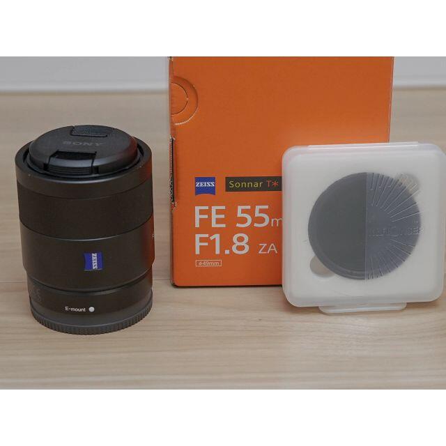 SONY ZEISS FE 55mm F1.8 SEL55F18Z 可変NDつき スマホ/家電/カメラのカメラ(レンズ(単焦点))の商品写真