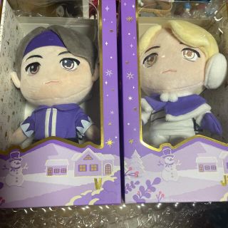 ボウダンショウネンダン(防弾少年団(BTS))のBTS TinyTAN Purple Holidayぬいぐるみ V＆ジミン(アイドルグッズ)