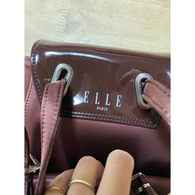 ELLE(エル)のELLE 新品 リュック レディースのバッグ(リュック/バックパック)の商品写真