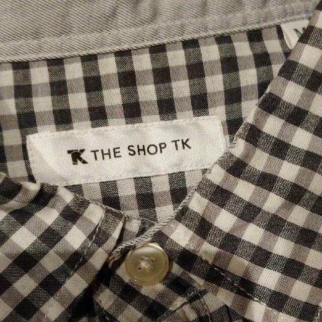 THE SHOP TK(ザショップティーケー)の七分袖チェックシャツ メンズのトップス(シャツ)の商品写真