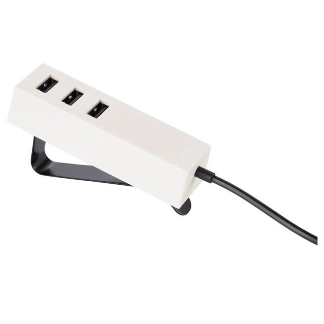 IKEA(イケア)の【2個セット】ロルビ・ホワイトカラー　USB充電器　IKEA スマホ/家電/カメラのスマートフォン/携帯電話(バッテリー/充電器)の商品写真