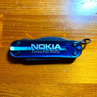 ビクトリノックス(VICTORINOX)の【非売品】Victorinox × NOKIA スモールマルチツール ノベルティ(その他)