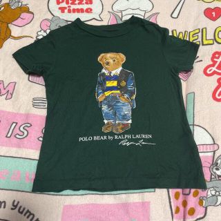 ポロラルフローレン(POLO RALPH LAUREN)のラルフローレン ポロベアTシャツ グリーン 4T(Tシャツ/カットソー)