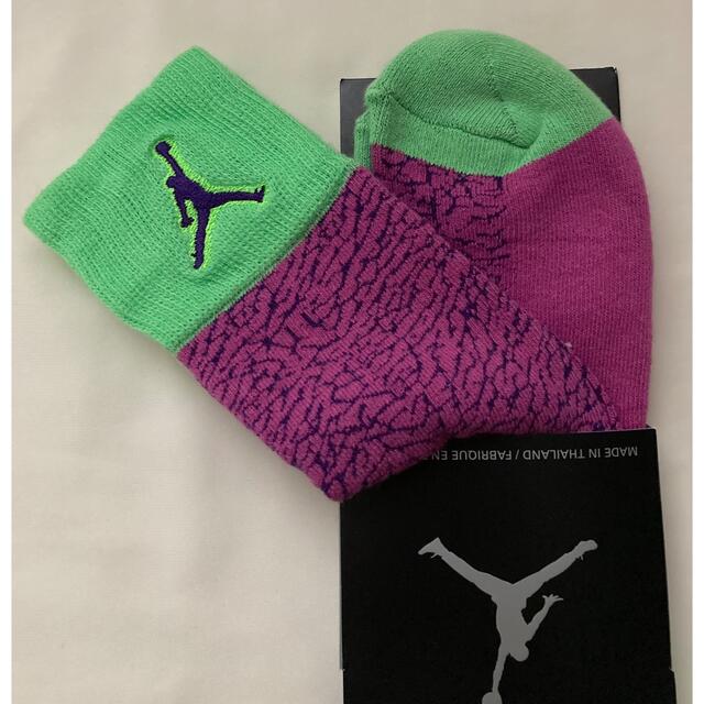 NIKE(ナイキ)の【新品】日本未発売!AIR JORDAN CREW SOCK 27-30㎝ メンズのレッグウェア(ソックス)の商品写真