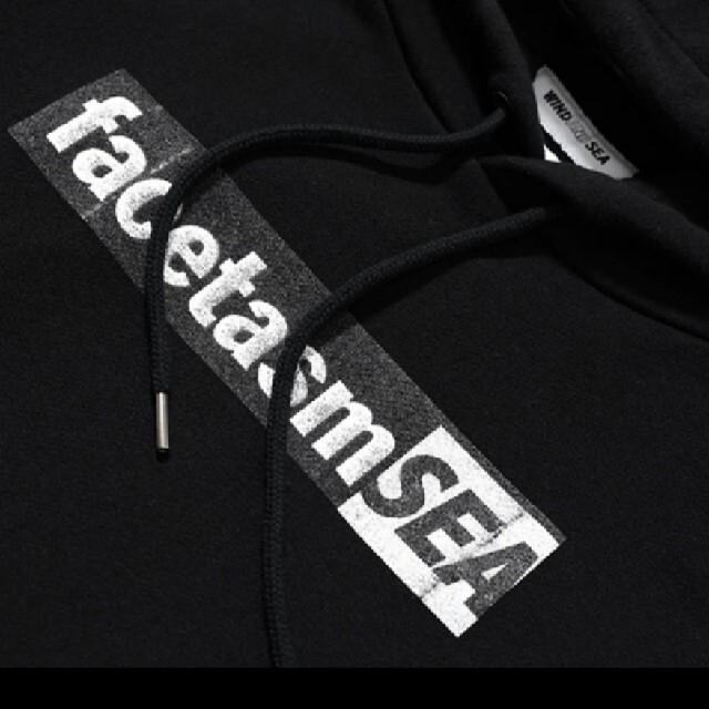 XL★FACETASM X WDS HOODIE / BLACK FACE-01