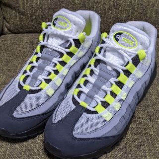 ナイキ(NIKE)のナイキ エアマックス95 OG "ネオンイエロー/イエローグラデ" (2020)(スニーカー)