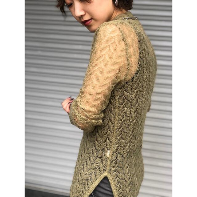 TODAYFUL(トゥデイフル)のTODAYFUL Sheer Lace Knit トゥデイフル レディースのトップス(ニット/セーター)の商品写真