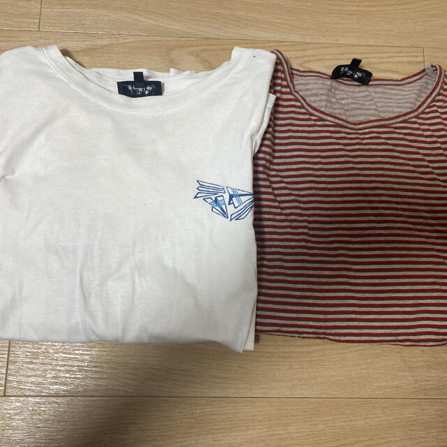 A.P.C(アーペーセー)のアーペーセー　日本製tシャツ2枚セット メンズのトップス(Tシャツ/カットソー(半袖/袖なし))の商品写真