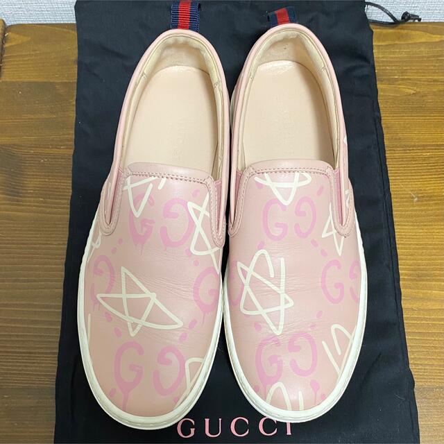 Gucci - GUCCI グッチ ゴースト スリッポン スニーカー レディースの ...