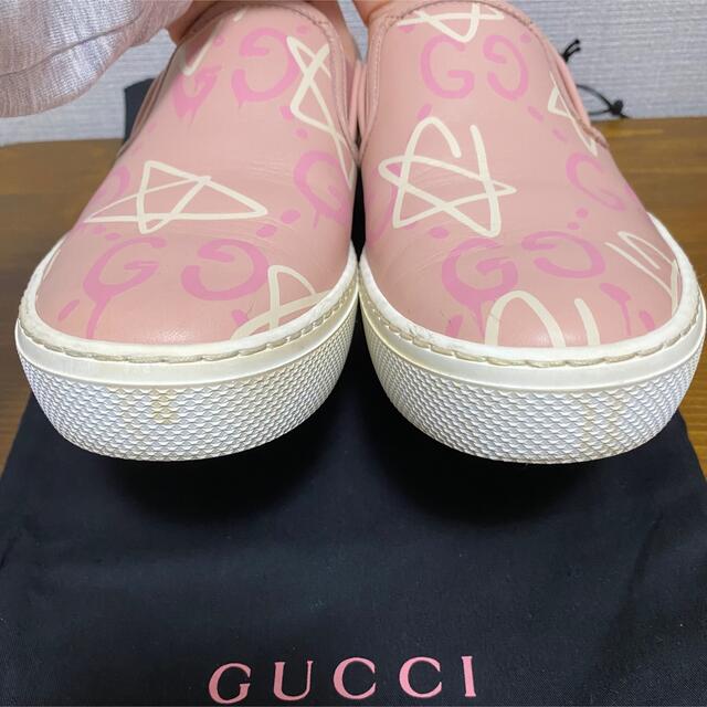 Gucci - GUCCI グッチ ゴースト スリッポン スニーカー レディースの ...