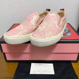 グッチ(Gucci)のGUCCI グッチ　ゴースト　スリッポン スニーカー　レディース(スニーカー)