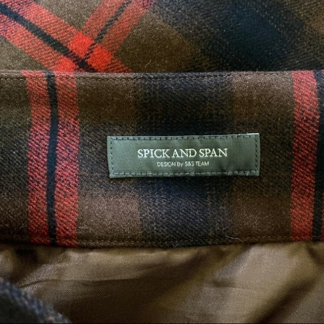 Spick & Span(スピックアンドスパン)のspick and span チェックロングスカート レディースのスカート(ロングスカート)の商品写真