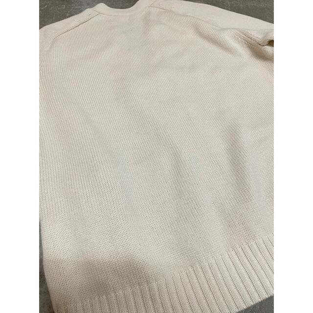 COMOLI(コモリ)の【xxx様専用】【美品】HEUGN Clark ivory size 3  メンズのトップス(カーディガン)の商品写真