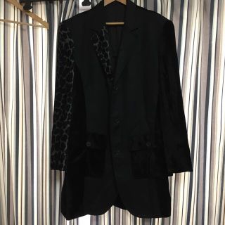 国産原料100% Yohji Yamamoto 19ss テラードジャケット 自撮り舞妓
