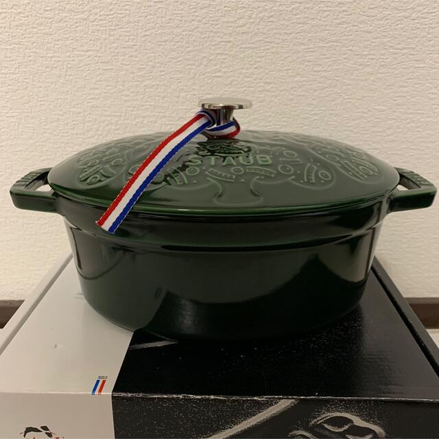 STAUB - STAUB × ミナペルホネン フォレストココット オーバル バジル 23cmの通販 by Anko's shop|ストウブならラクマ STAUB - STAUB × ミナペルホネン フォレストココット オーバル バジル 23cmの通販 by Anko's shop|ストウブならラクマ