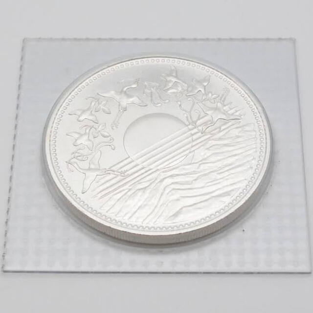 天皇陛下御在位60年記念硬貨 一万円銀貨の通販 by パンダ太郎's shop 