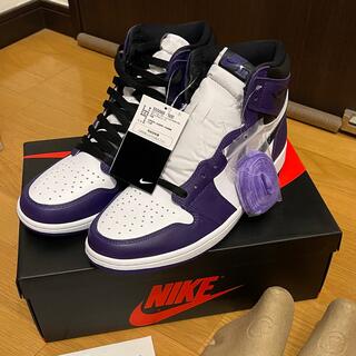 ナイキ(NIKE)の【新品】Nike Air Jordan 1 court Purple 28.5(スニーカー)