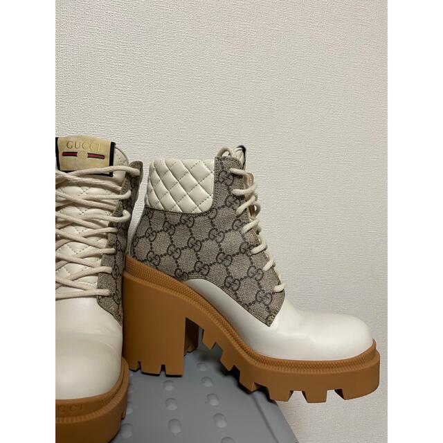 Gucci(グッチ)のグッチ　GG ウィメンズ アンクルブーツ レディースの靴/シューズ(ブーツ)の商品写真