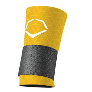 ウィルソン(wilson)の(新品)Evoshield リストガード イエロー Sサイズ 限定(ウェア)