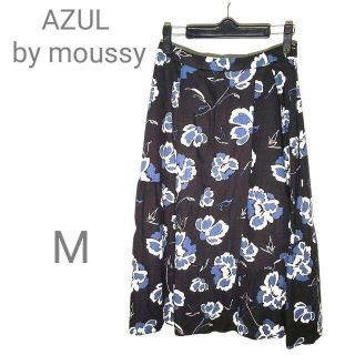 アズールバイマウジー(AZUL by moussy)のAZUL by moussy アズールバイマウジー 花柄スカート 膝丈スカート(ひざ丈スカート)